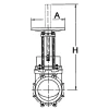 RVS meskant-plaatafsluiter&nbsp;&nbsp;|&nbsp;&nbsp;KP-191